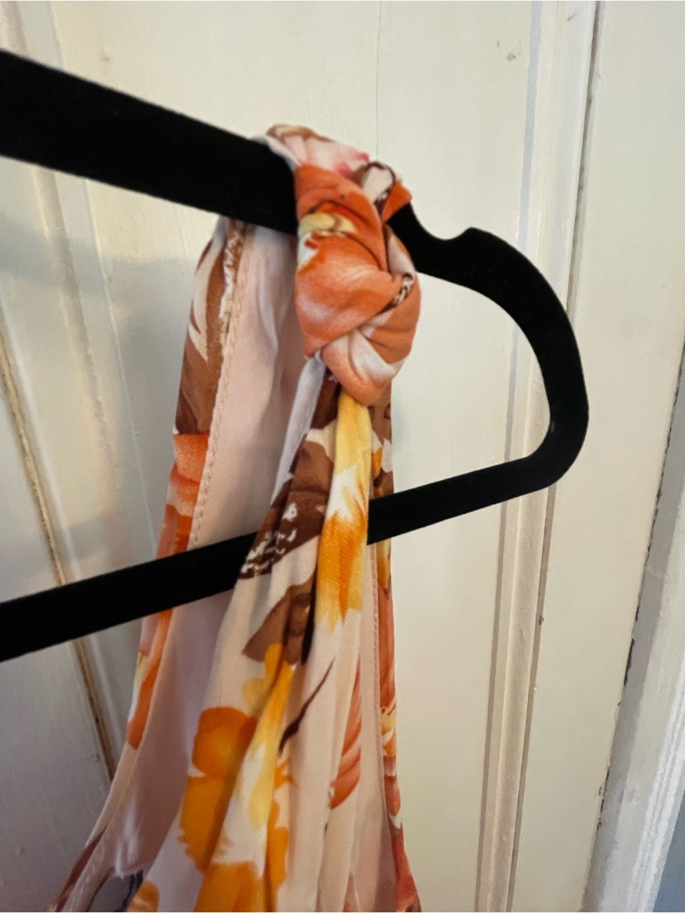Petal & Pup Marietta NEW Dress Orange Floral Print Size 8 - Picture 7 of 9